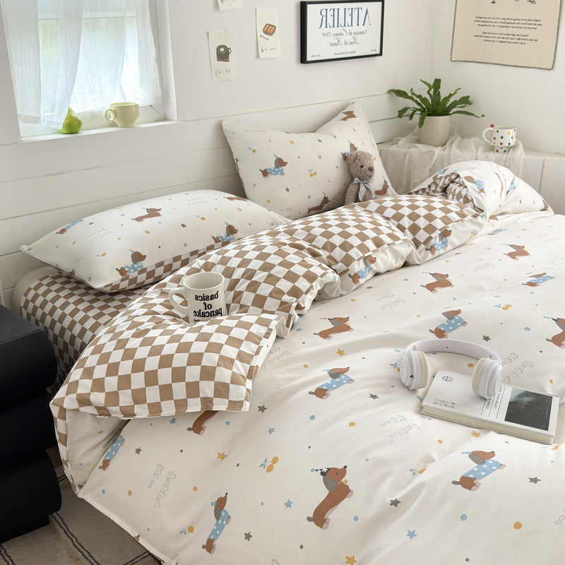 Four-Piece Bed Sheet Set