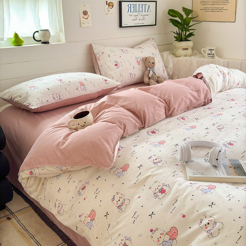 Four-Piece Bed Sheet Set