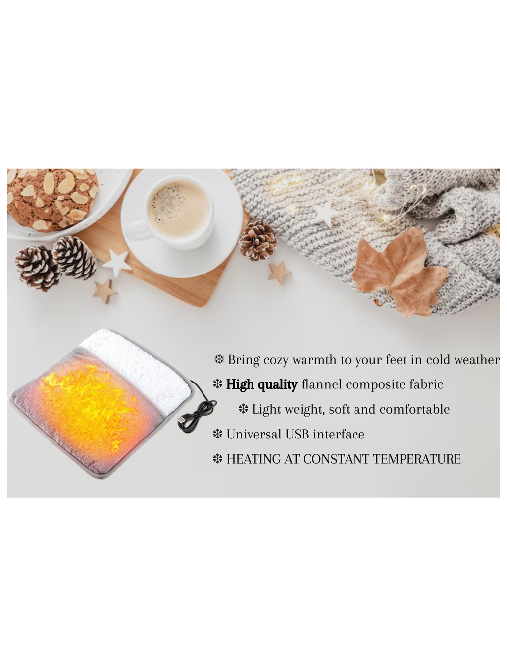 Electric Cozy Foot Warmer