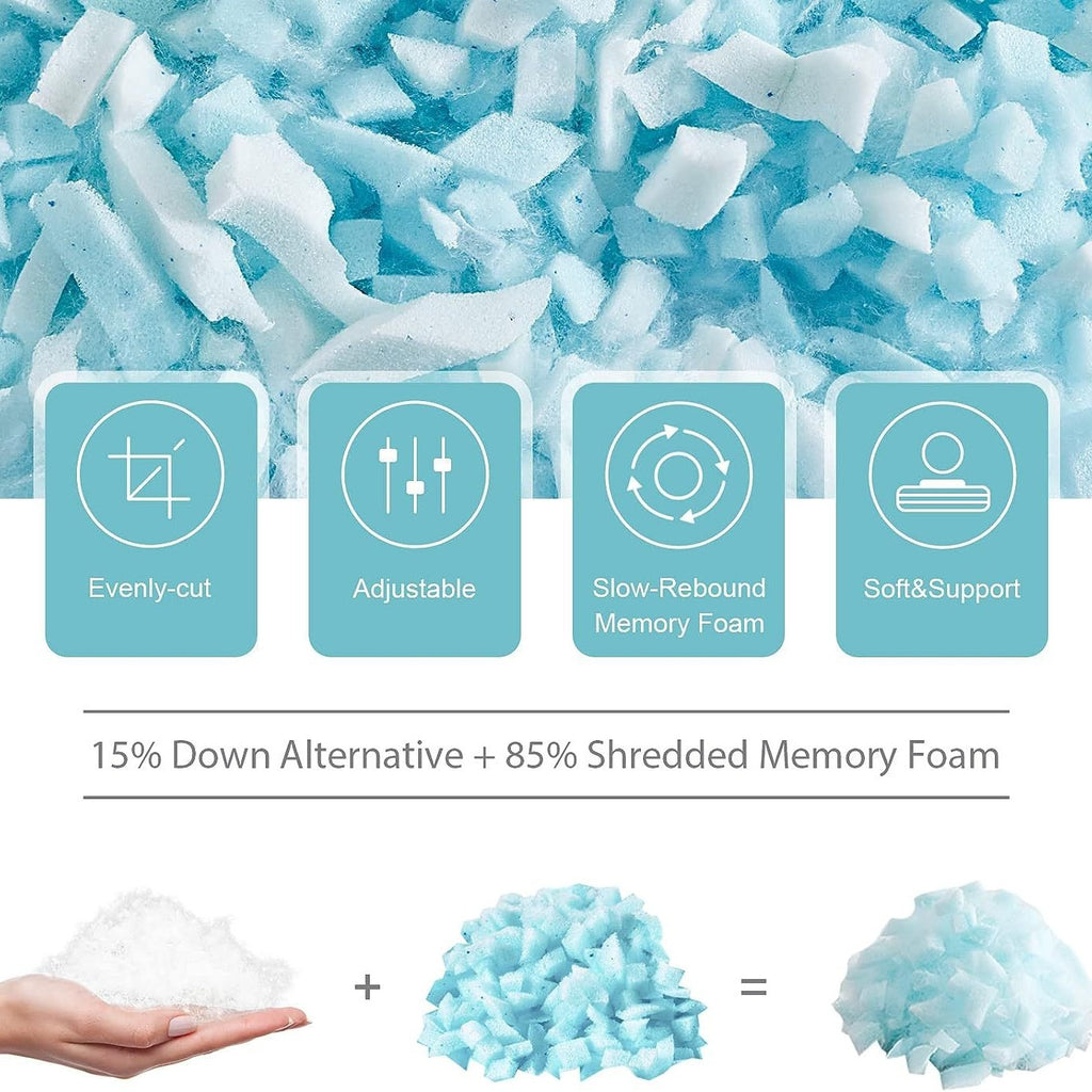 Cooling Broken Memory Foam Bed Pillow