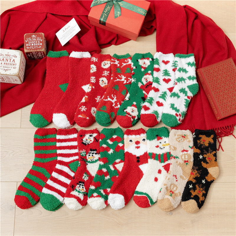 Christmas Slippers (Non-Slip Sole)